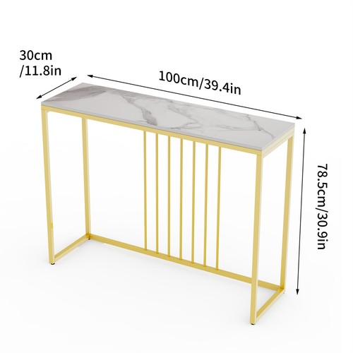Modern console table white - modern,