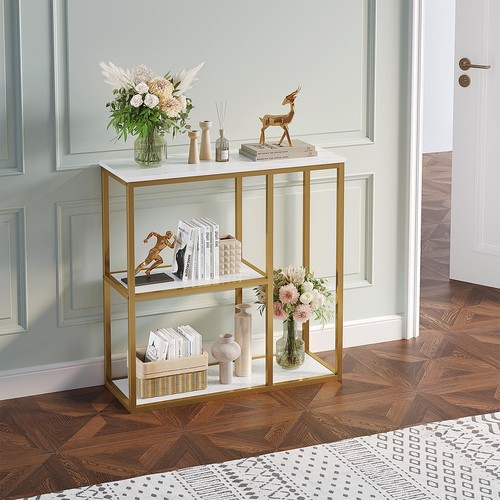 Console table small - small, gold