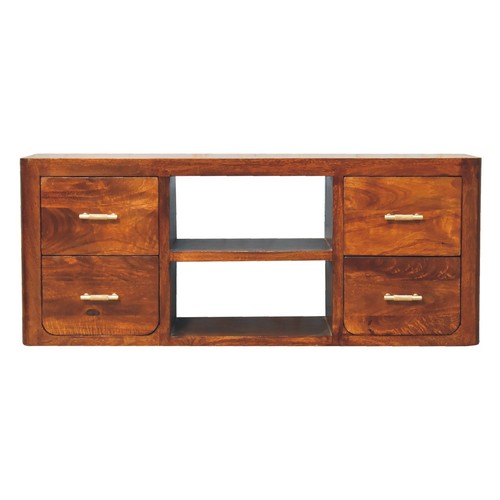 Luca media unit mango wood - luca,